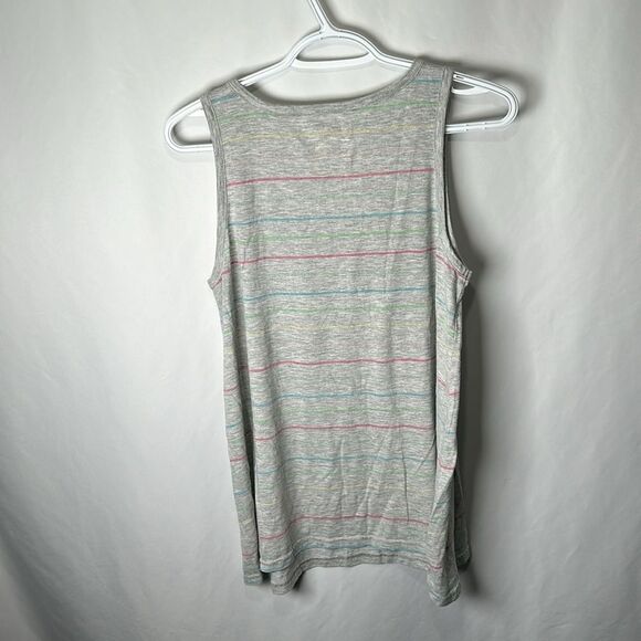 Gray Striped Camisole with Toronto Blue Jays Logo - Picture 4 of 4